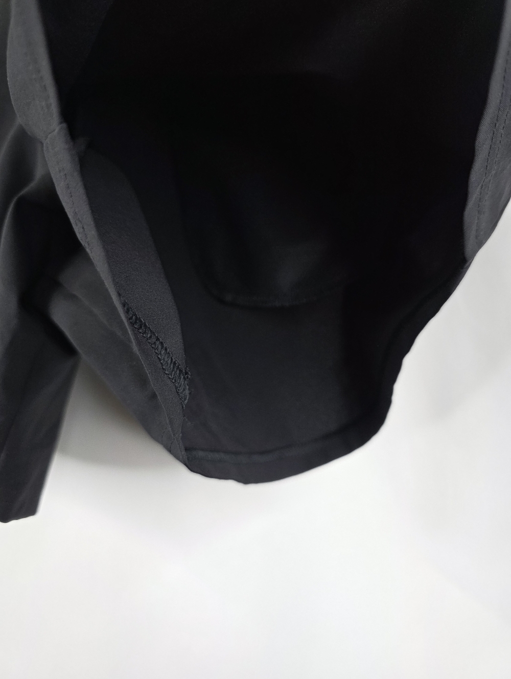 Gymshark Women's Size Small Regular Fit Pintuck Shorts HT3 Black Athletic Wear - Picture 6 of 15